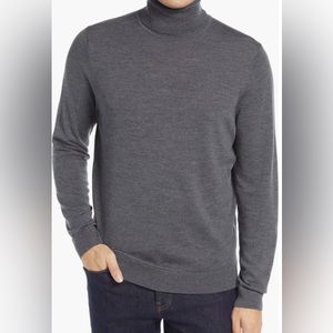 100% Merino Wool Turtleneck Sweater 2XL Nordstrom